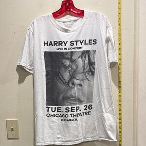 Harry Styles White Concert Graphic Tee